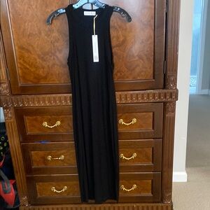 House of Harlow 1960 Black Halter Sheath Maxi Dress brand new with tags